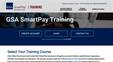 gsa smartpay travel training